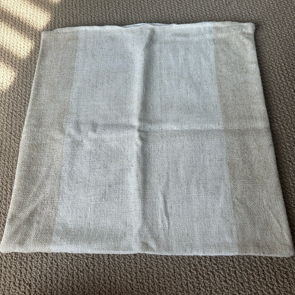 Crate & Barrel 23”x23” Throw Pillow Cover